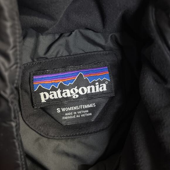 Patagonia Nano Puff Jacket Women’s Small Black Lightweight Insulated Puffer - Picture 5 of 10